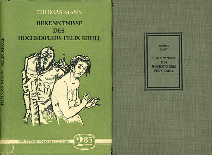 Mann, Th., Bekenntnisse 1954 (Aufbau)