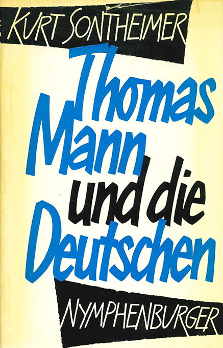 Sontheimer, Thomas Mann und die Deutschen 1961 (mit OU)