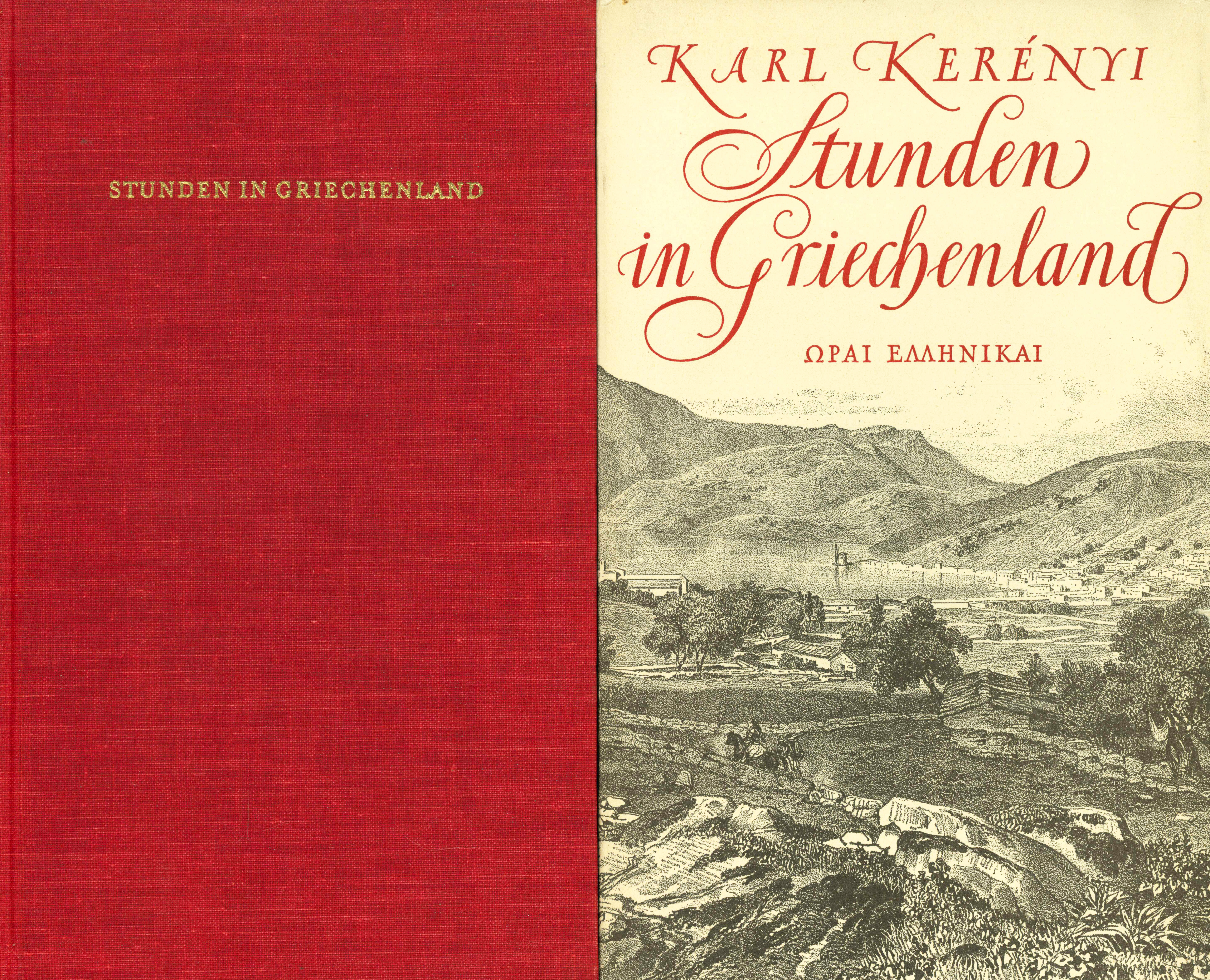 Kerényi, Stunden in Griechenland