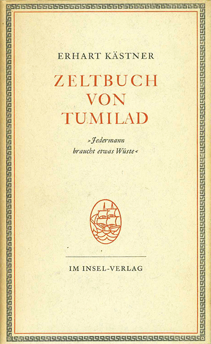 Kästner, E., Zeltbuch von Tumilad