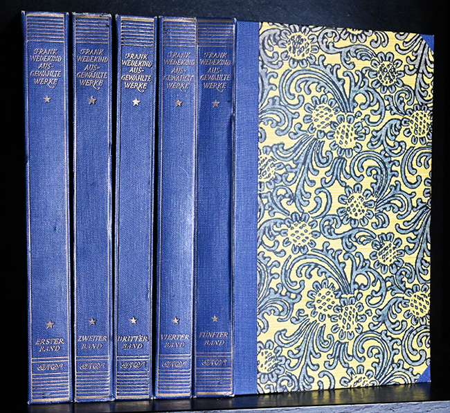 Wedekind, Ausgewählte Werke 1924 HLwd.