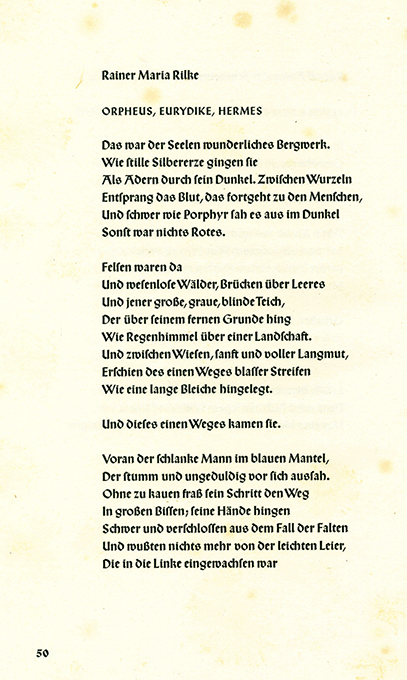 Eurydike. Beschworene Schatten