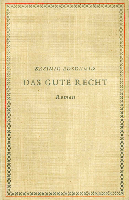 Edschmid, Das gute Recht