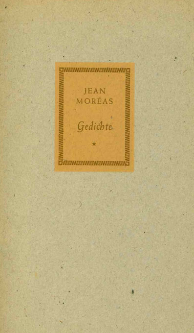 Moréas, Gedichte