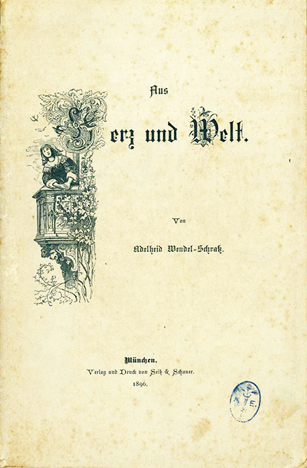 Wendel-Schratz, Aus Herz und Welt
