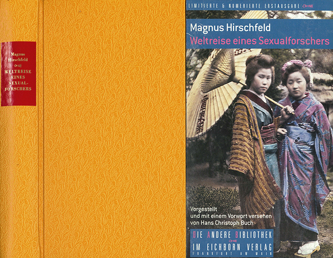 Hirschfeld, Weltreise