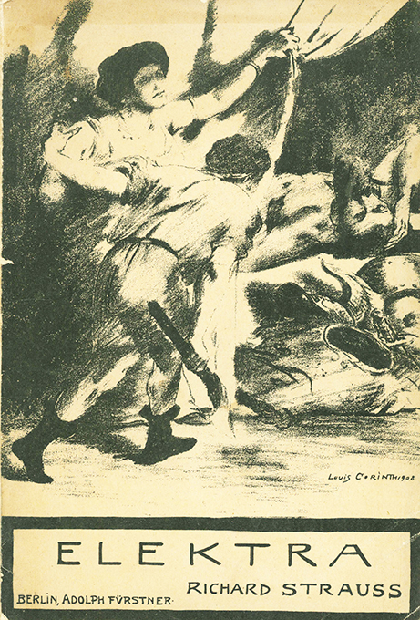 Hofmannsthal, Elektra 1908