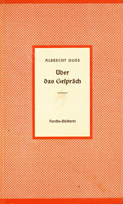 Goes, Über das Gespräch