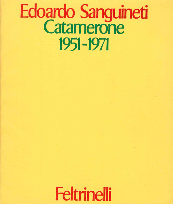 Sanguineti, Catamerone