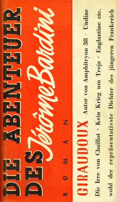 Giraudoux, Die Abenteuer OU