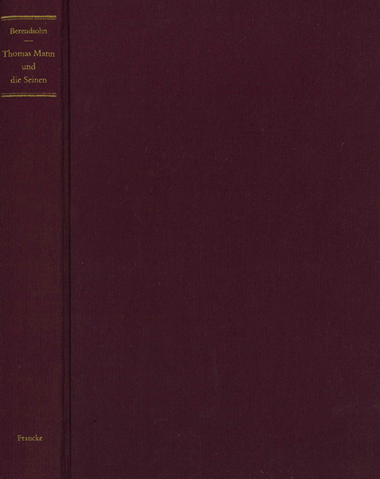 Berendsohn, Thomas Mann