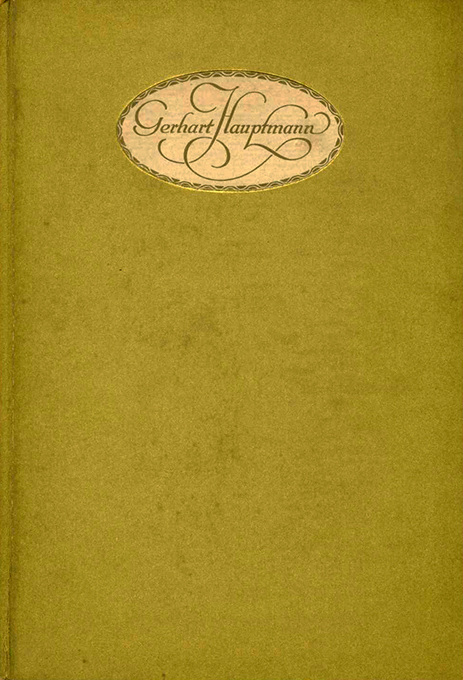 Behl, Gerhart Hauptmann