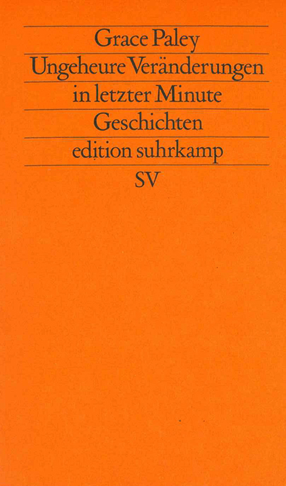 Paley, Ungeheure Veränderungen