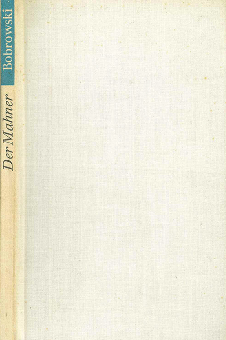 Bobrowski, Der Mahner (Union)