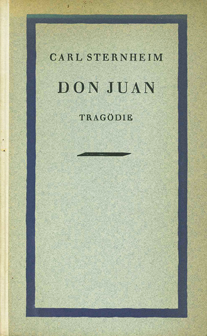 Sternheim, Don Juan (Kurt Wolff)