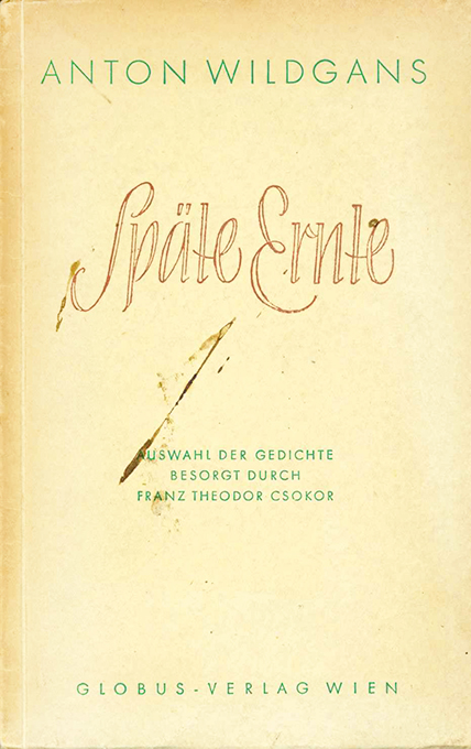 Wildgans, Späte Ernte