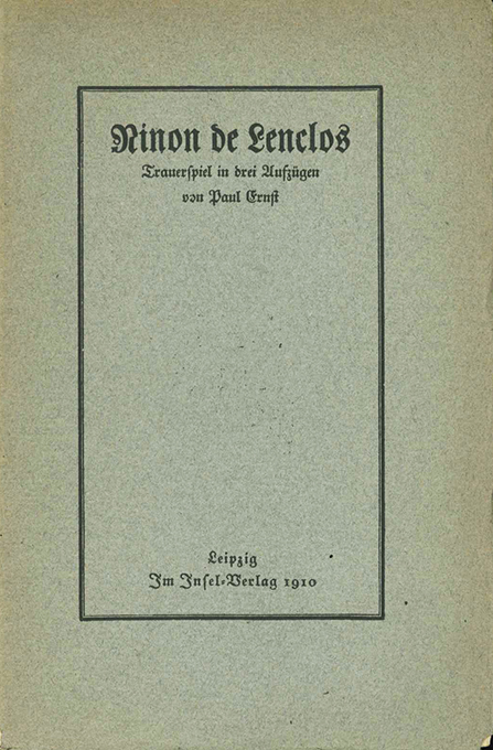 Ernst, P., Ninon de Lenclos