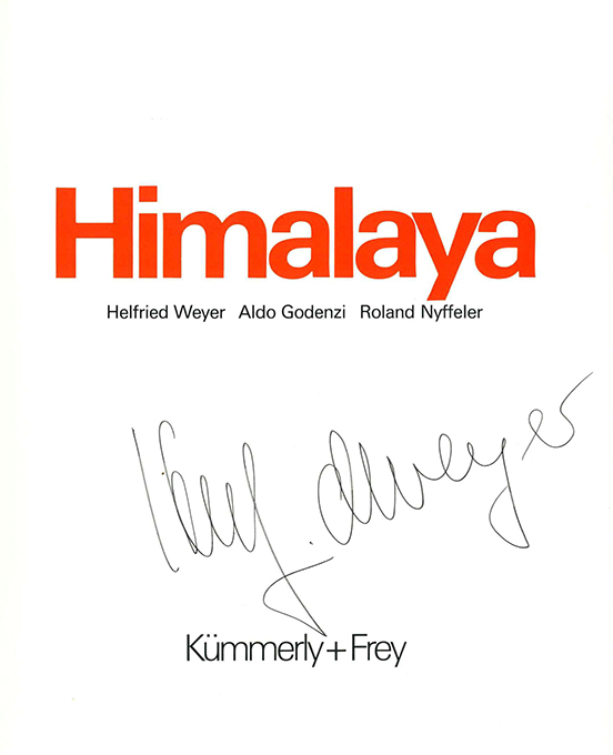 Weyer, Godenzi, Nyffeler, Himalaya