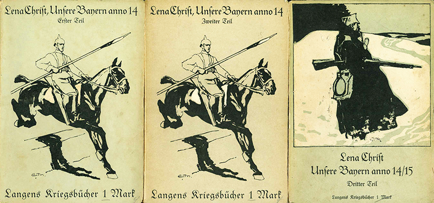 Christ, L., Unsere Bayern anno 14/15 (1915) Teile I - III