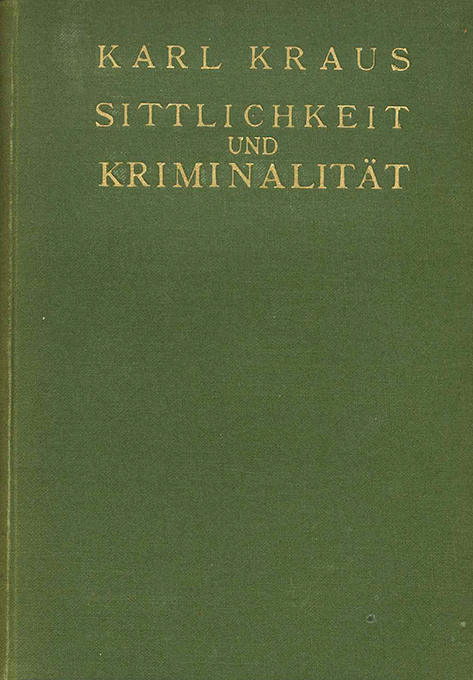 Kraus, Sittlichkeit und Kriminalität