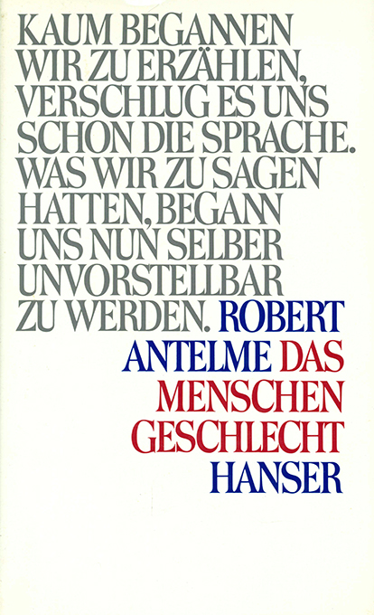 Antelme, Das Menschengeschlecht