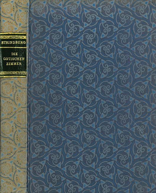Strindberg, Die gotischen Zimmer 1917 / 12. Aufl.