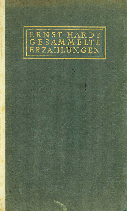 Hardt, Gesammelte Erzählungen 1909