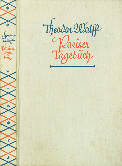 Wolff, Th., Pariser Tagebuch