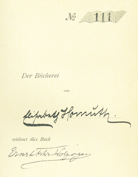 Wolzogen, E., Das dritte Geschlecht VA