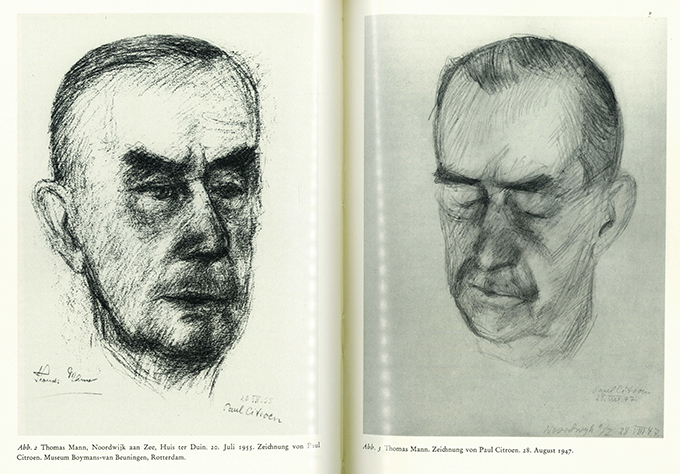 Jonas, Thomas Mann und Paul Citroen