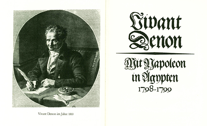 Denon, Mit Napoleon in Ägypten