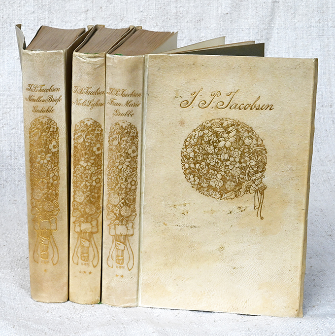 Jacobsen, Gesammelte Werke Pergament 1903-1904