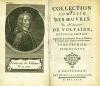 Voltaire, Collection complete
