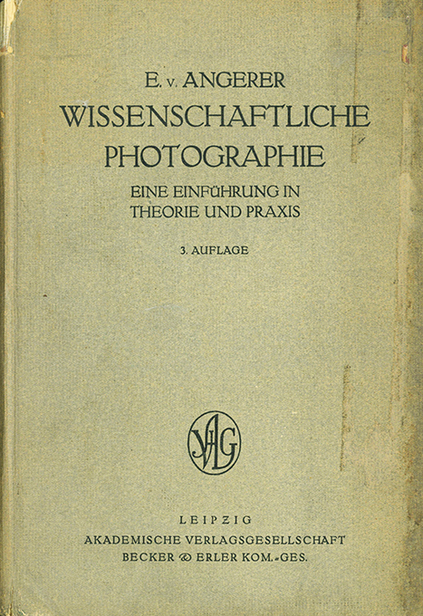 Angerer, Wissenschaftliche Photographie