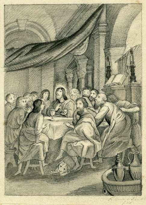 Pruckberg, Abendmahl