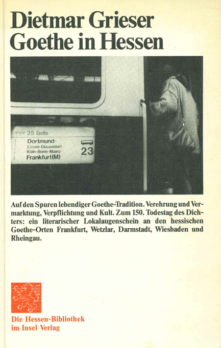 Grieser, Goethe in Hessen