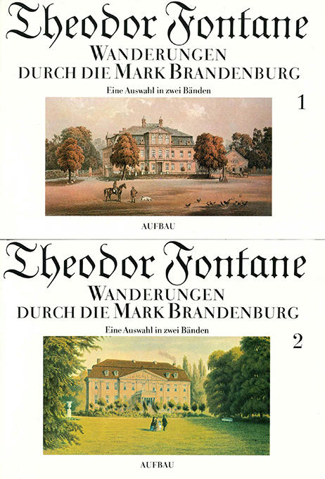 Fontane, Wanderungen (2 Bände Aufbau)