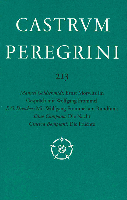 Castrum Peregrini 213