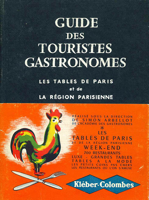 Guide des touristes gastronomes