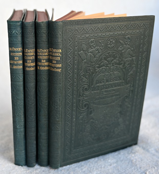 Blümner, Schorn, Geschichte des Kunstgewerbes