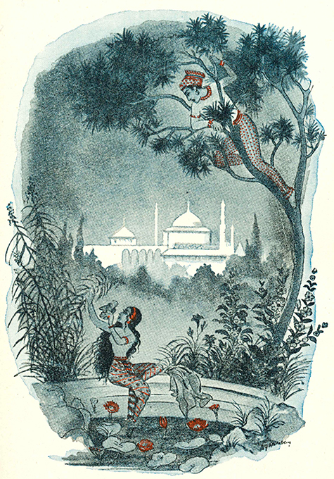 Castièl, Die stumme Königstochter