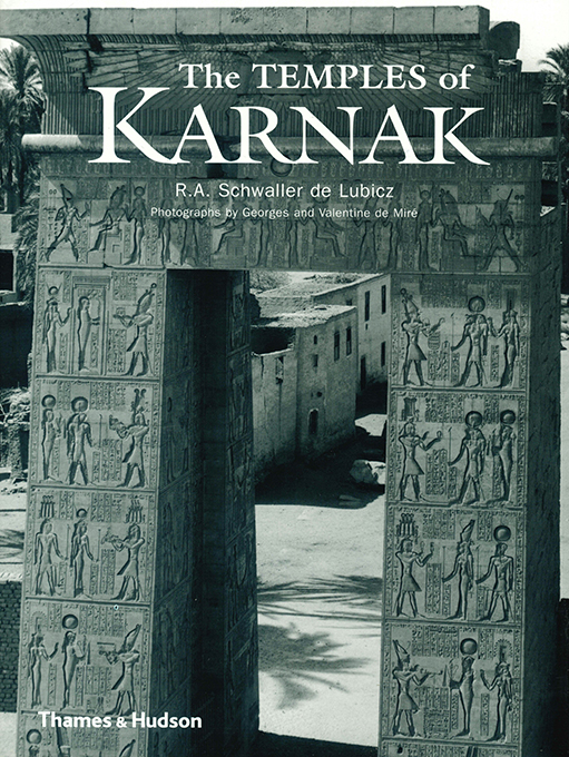 Schwaller de Lubicz, The Temples of Karnak