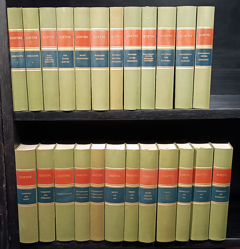 Goethe, Gedenkausgabe