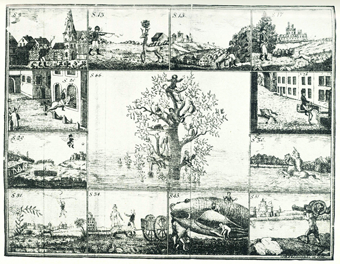 Wackermann, Frühe illegale Münchhausen-Ausgaben