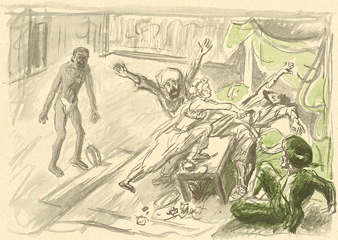 Ali Baba und die vierzig Räuber (Slevogt) 1923