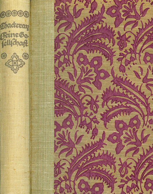 Thackeray, Feine Gesellschaft