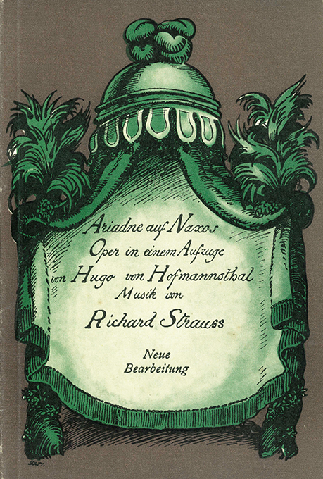 Hofmannsthal, Ariadne auf Naxos 1943