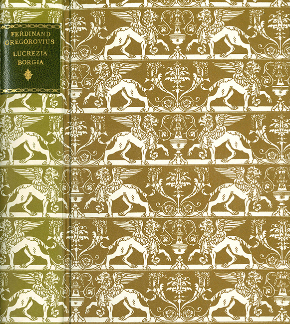 Gregorovius, Lucrezia Borgia 1931