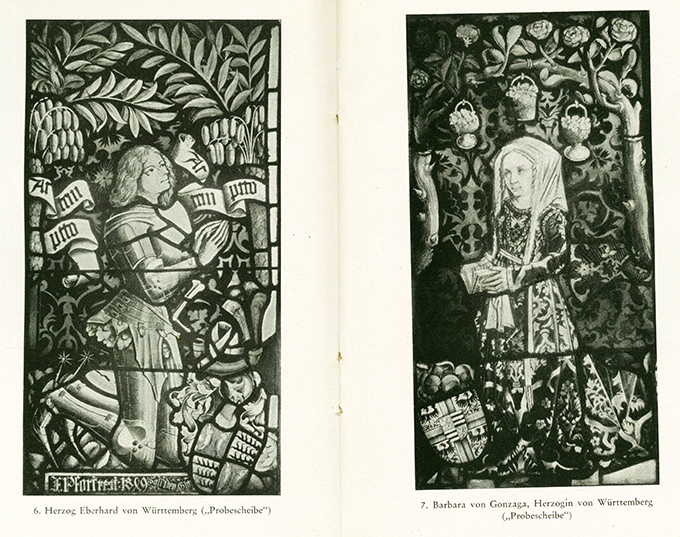 Andlau, Glasmalereien