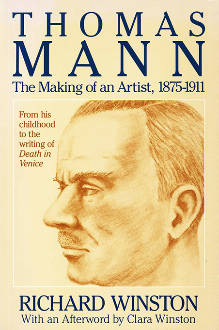 Winston, Thomas Mann (englisch, Widmung)
